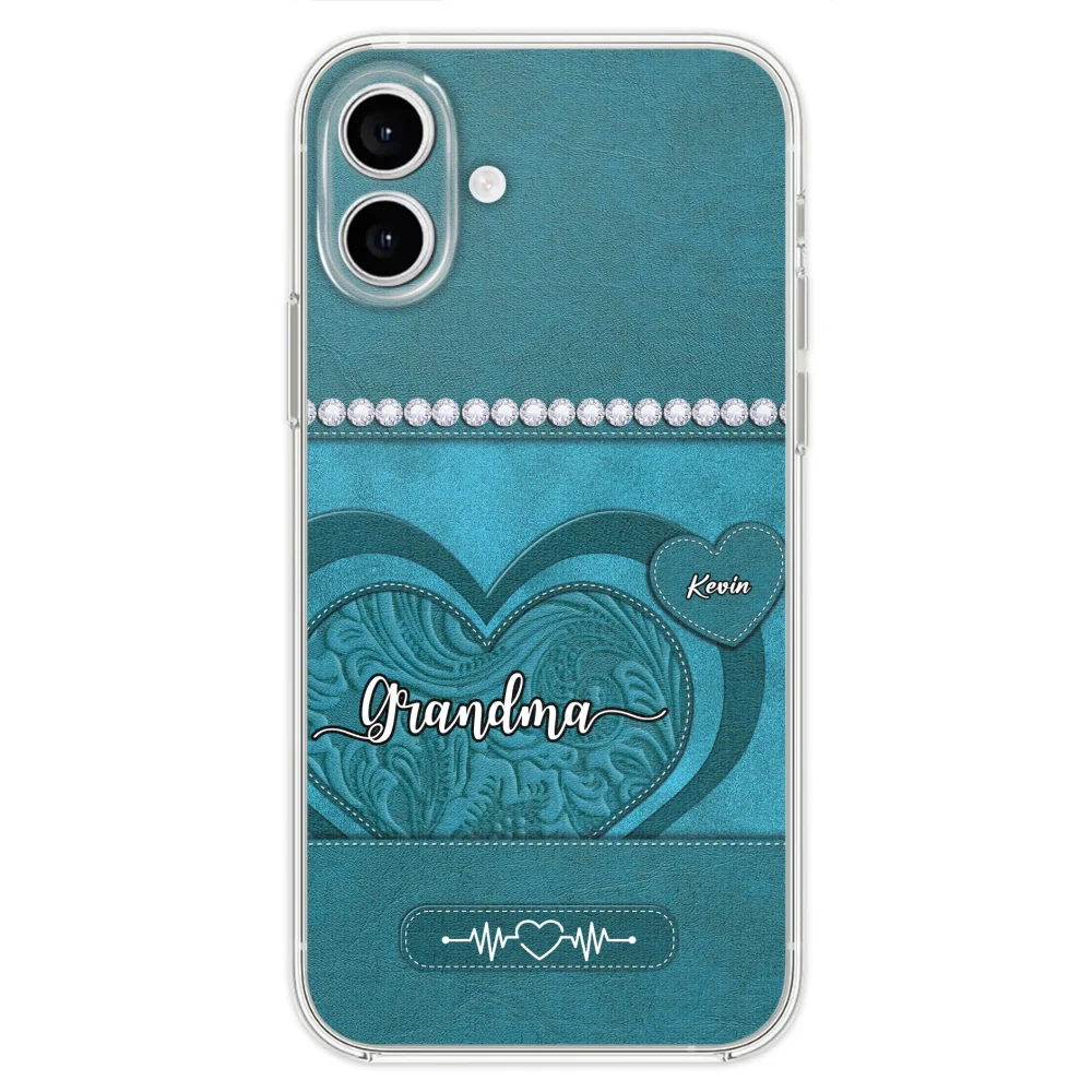 Floral Heart - Personalized Custom Phone Case - Image 25
