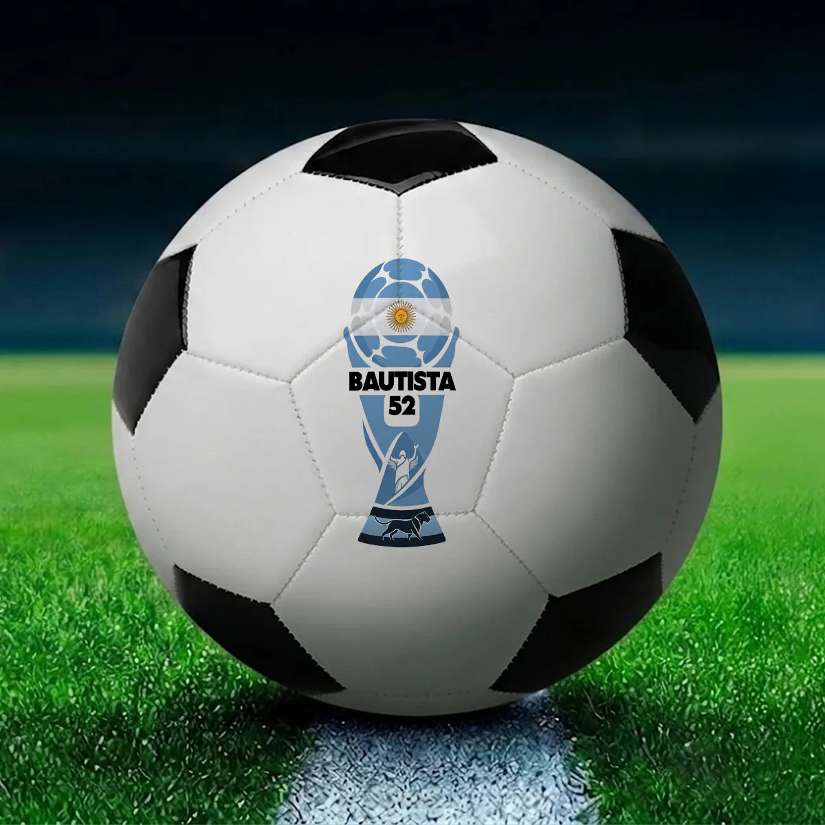 Football Fan - Personalized Custom Soccer Ball