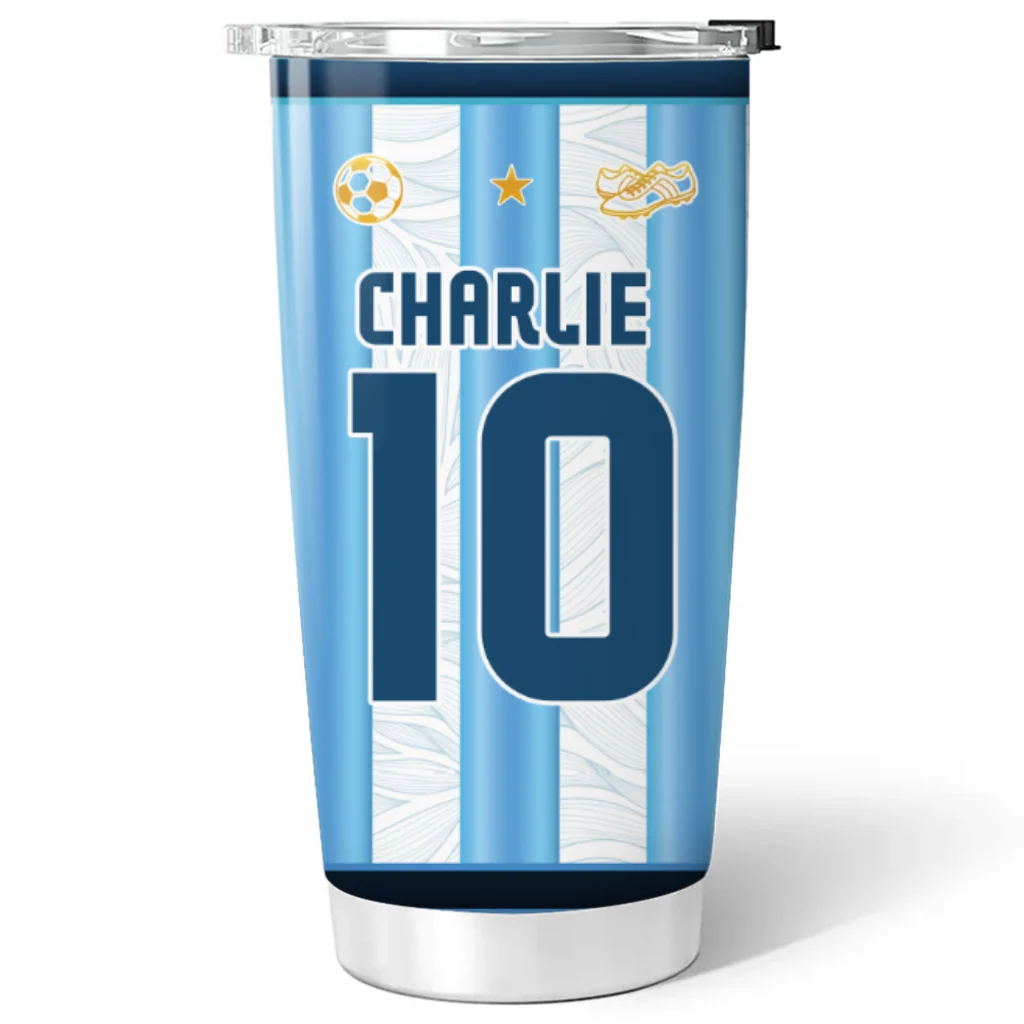 Football Lover - Personalized Custom Tumbler - Image 6