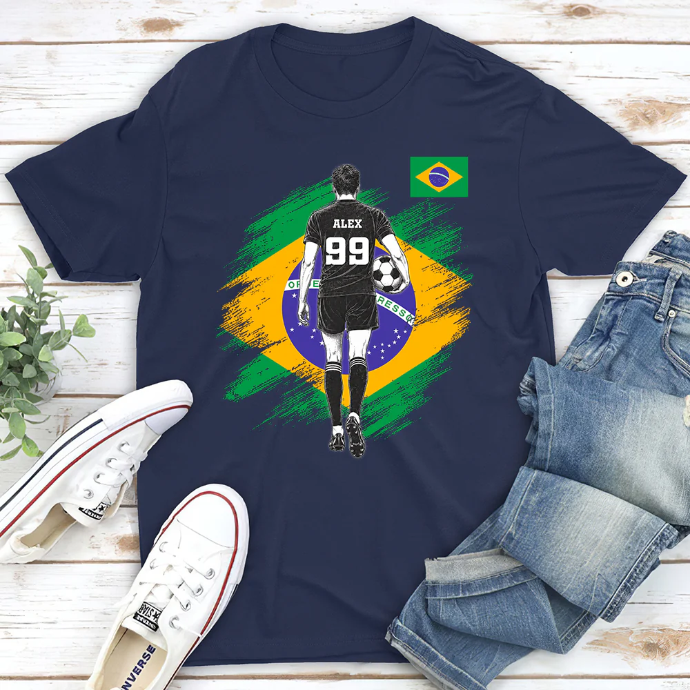 Football Warrior - Personalized Custom Shirt - Image 2
