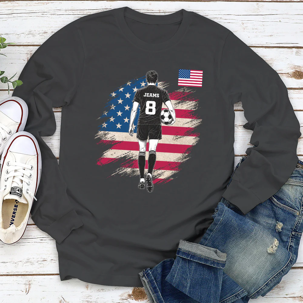 Football Warrior - Personalized Custom Shirt - Image 4