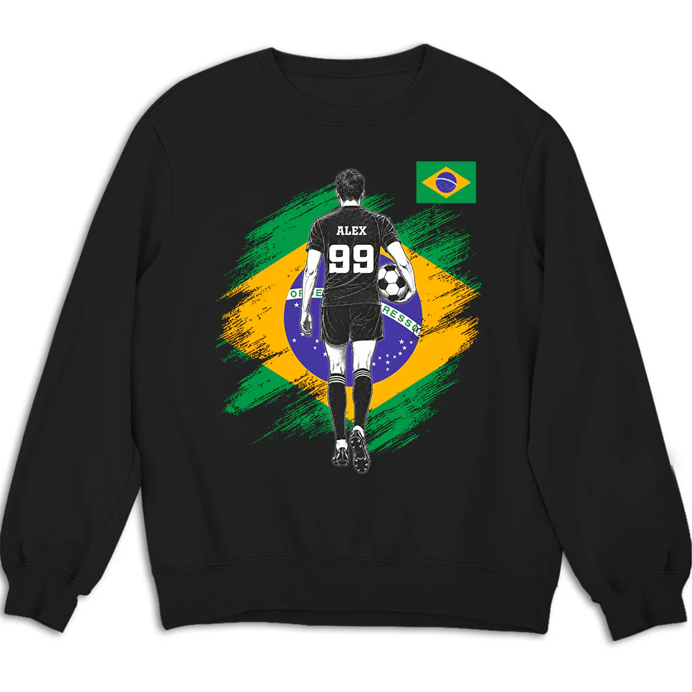Football Warrior - Personalized Custom Shirt - Image 5