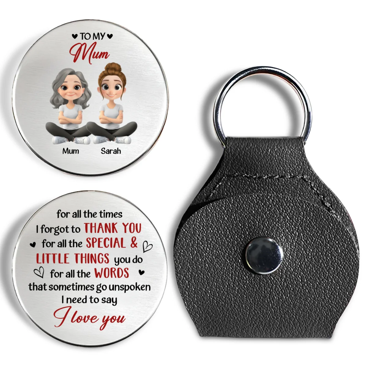 For All The Times - Personalized Custom Pocket Hug - Image 7