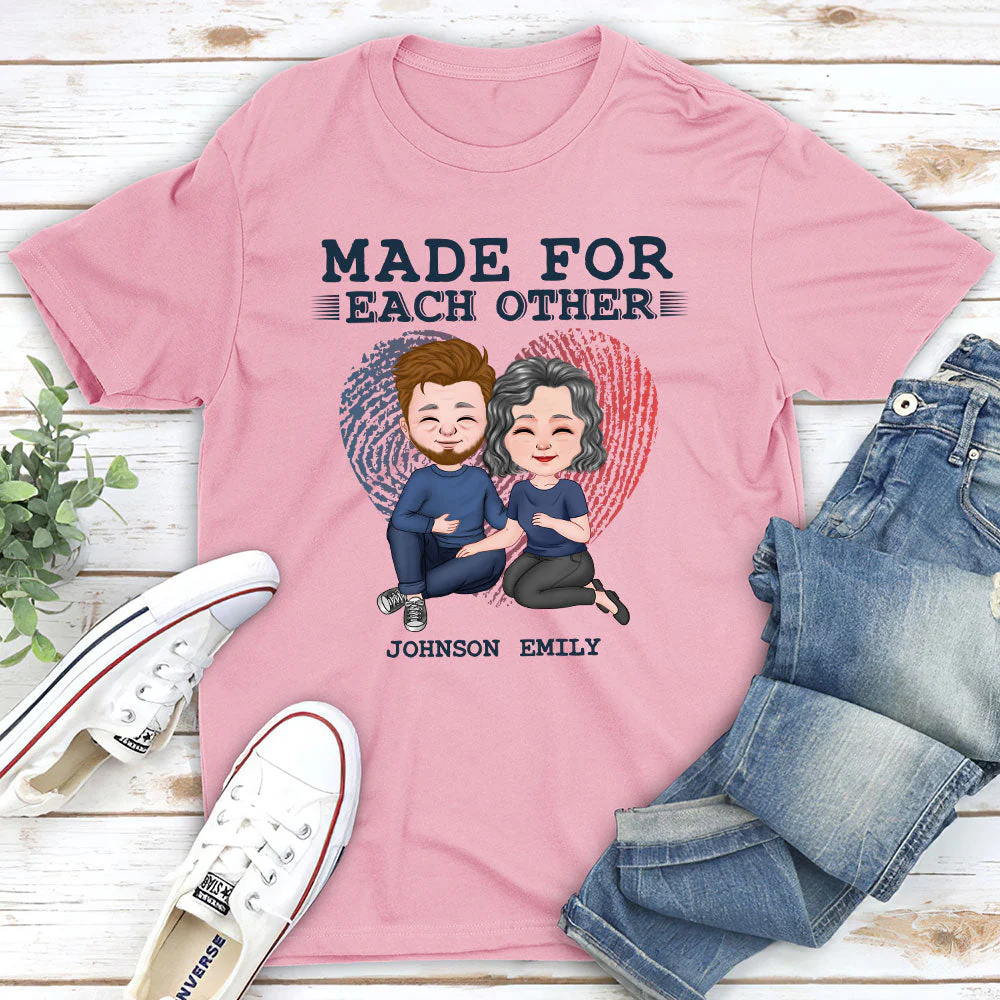 For Each Other - Personalized Custom Classic T-shirt - Image 3