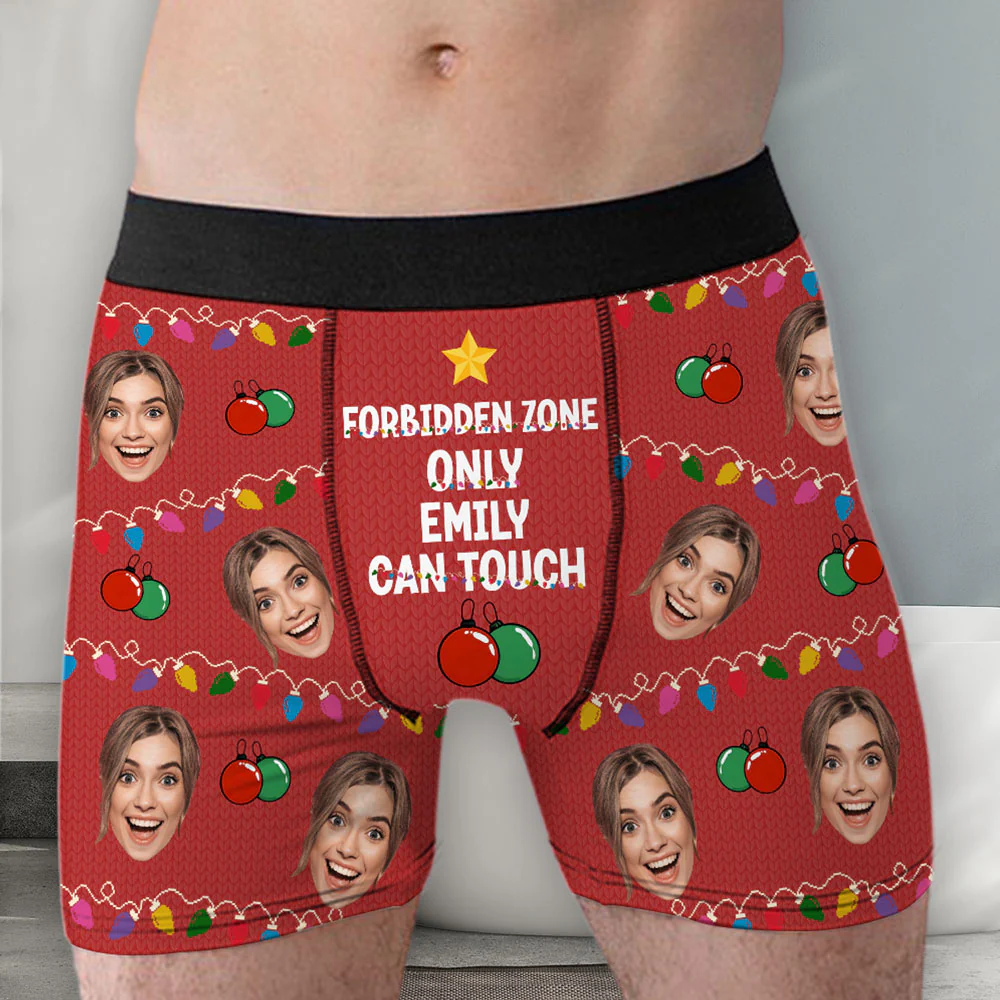 Forbidden Zone - Personalized Photo Men's Boxer Briefs - Image 4