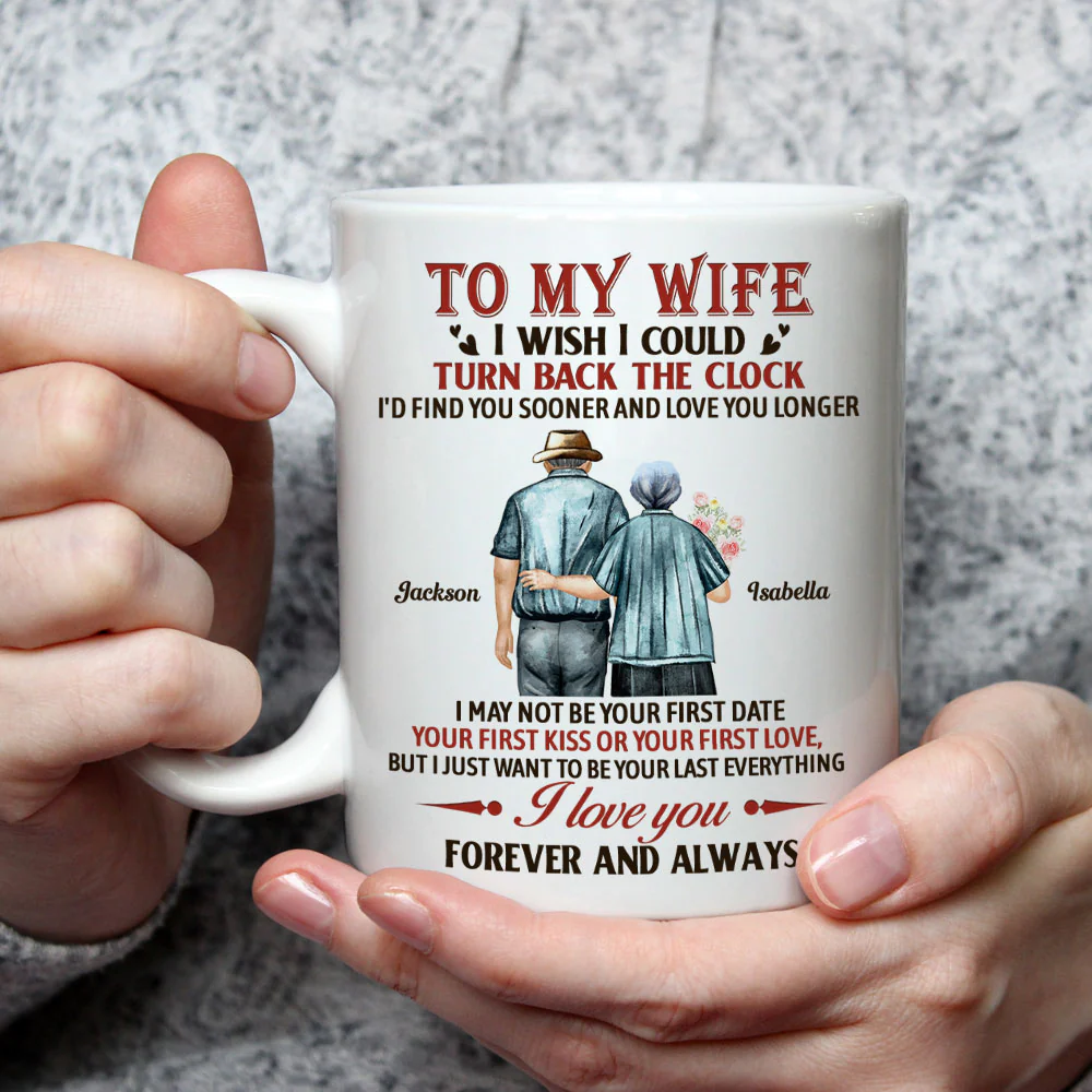 Forever And Always - Personalized Custom Coffee Mug - Image 3