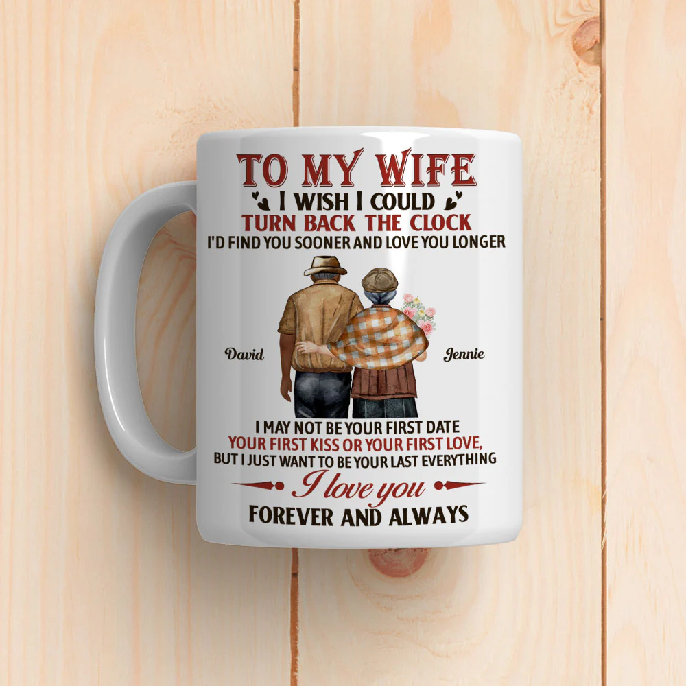Forever And Always - Personalized Custom Coffee Mug - Image 5
