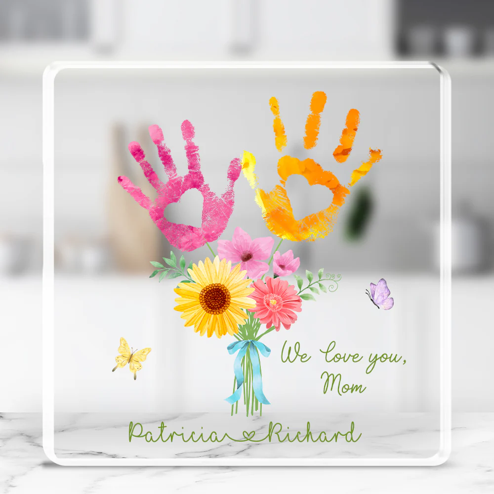 Forever Grateful Forever Loved - Personalized Custom Acrylic Plaque - Image 4