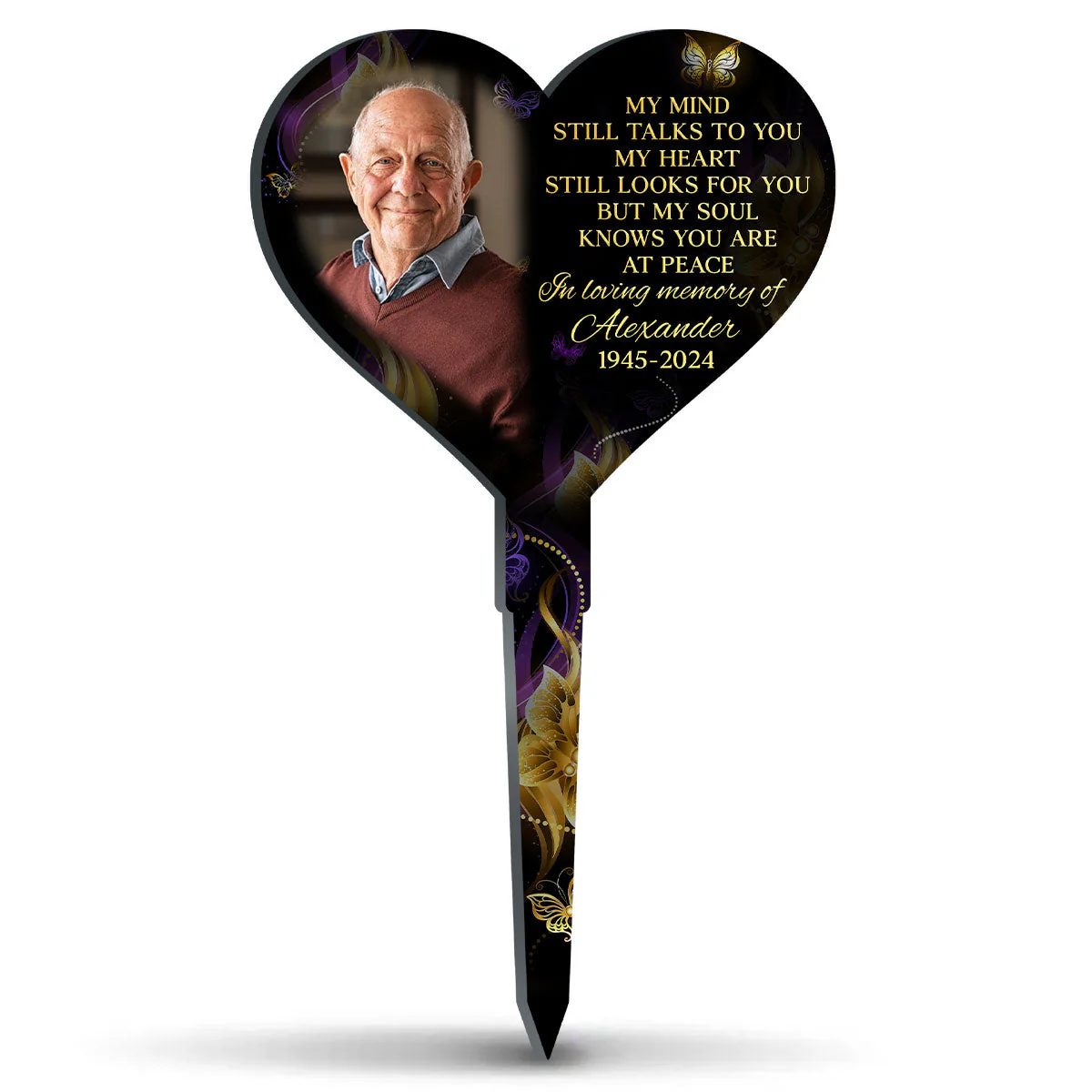Forever in Our Hearts - Personalized Custom Acrylic Garden Stake - Image 4