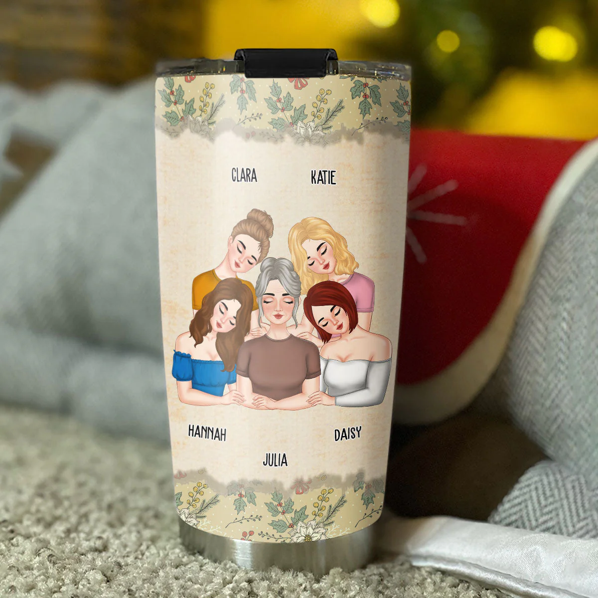 Forever Linked - Personalized Custom Tumbler - Image 3