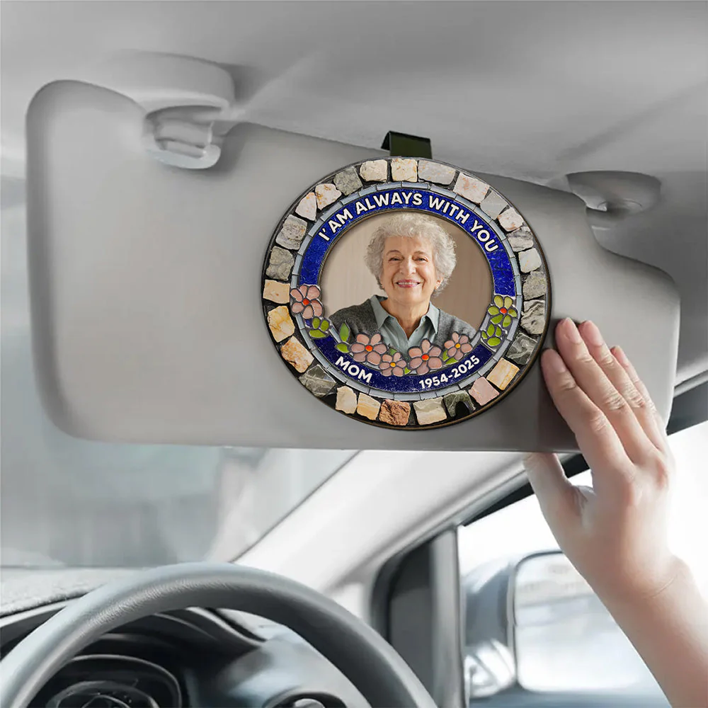 Forever Loved - Personalized Custom Car Visor Clip - Image 2
