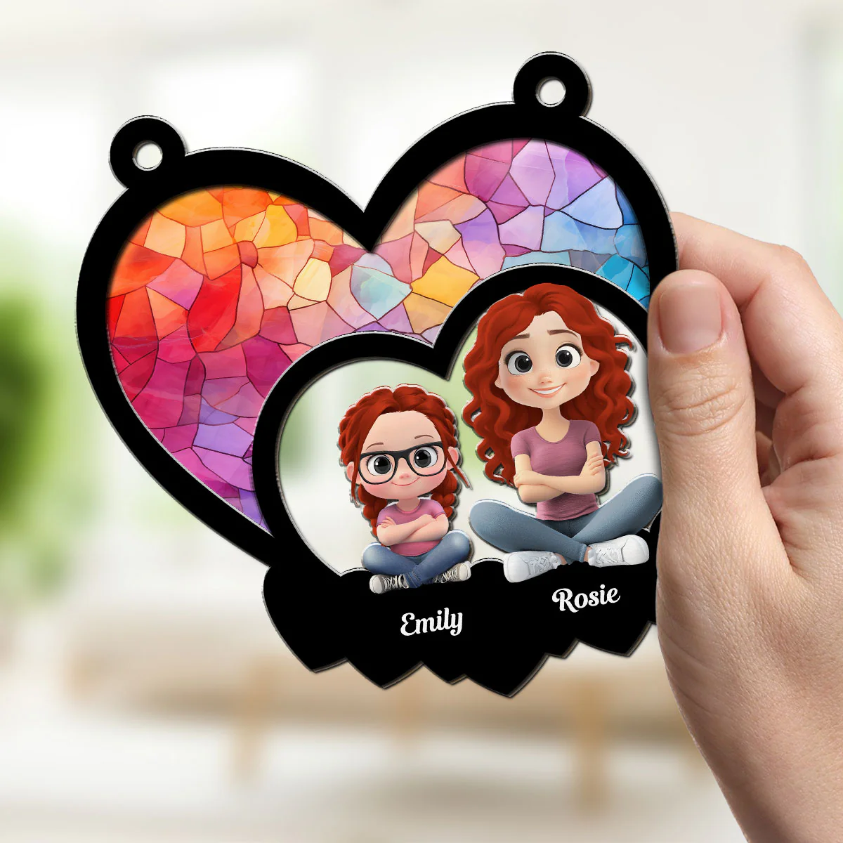 Forever Together - Personalized Custom Suncatcher - Image 3