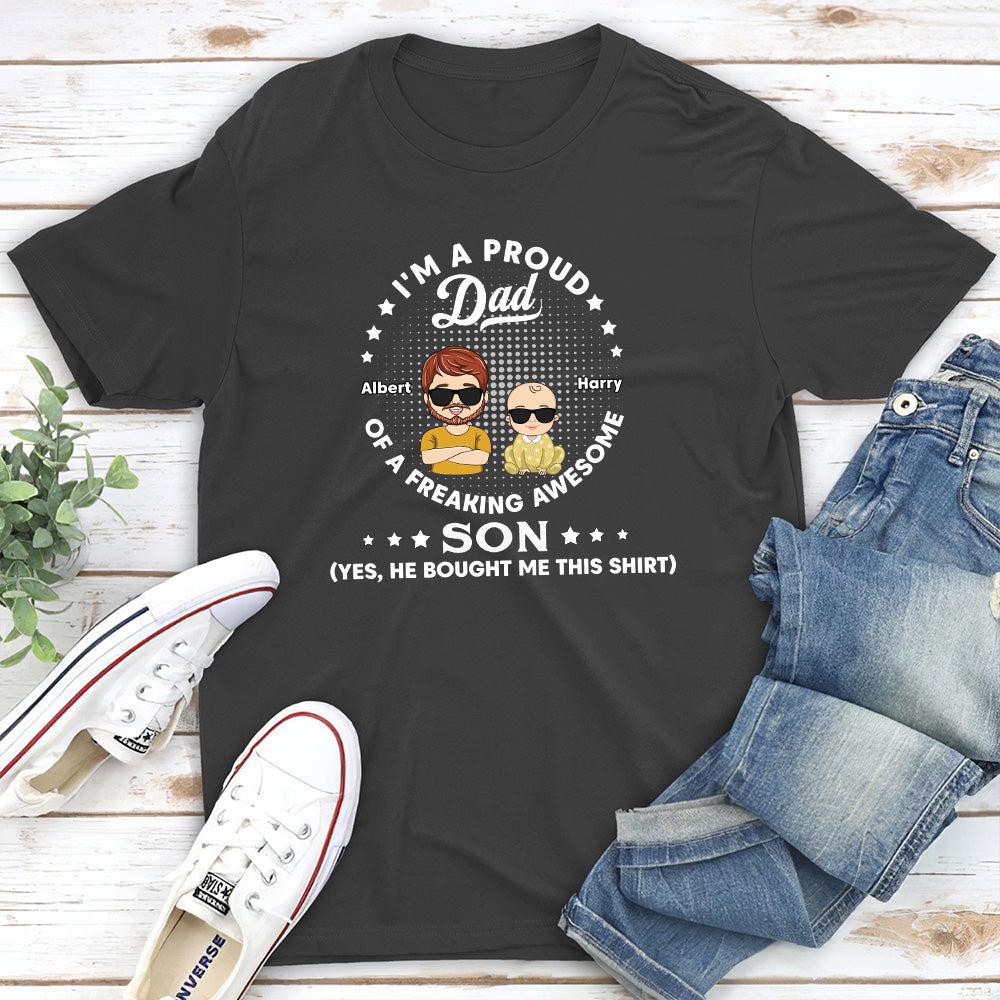 Freaking Awesome - Personalized Custom Classic T-shirt - Image 5
