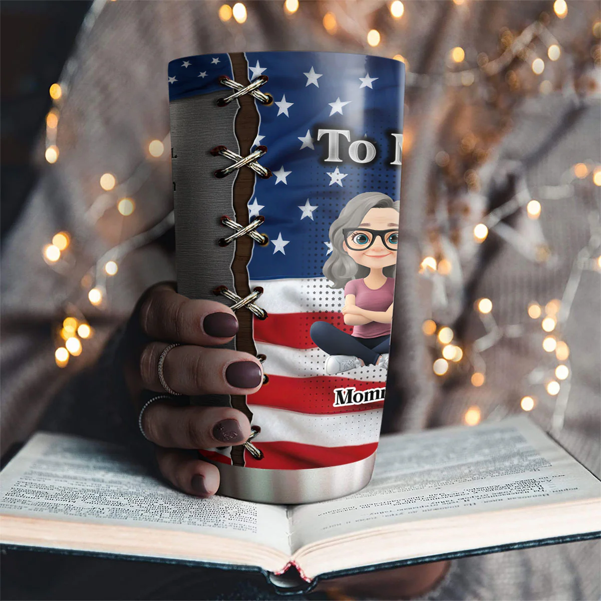 Freedom Never Forget That I Love You - Personalized Custom Tumbler - Image 5