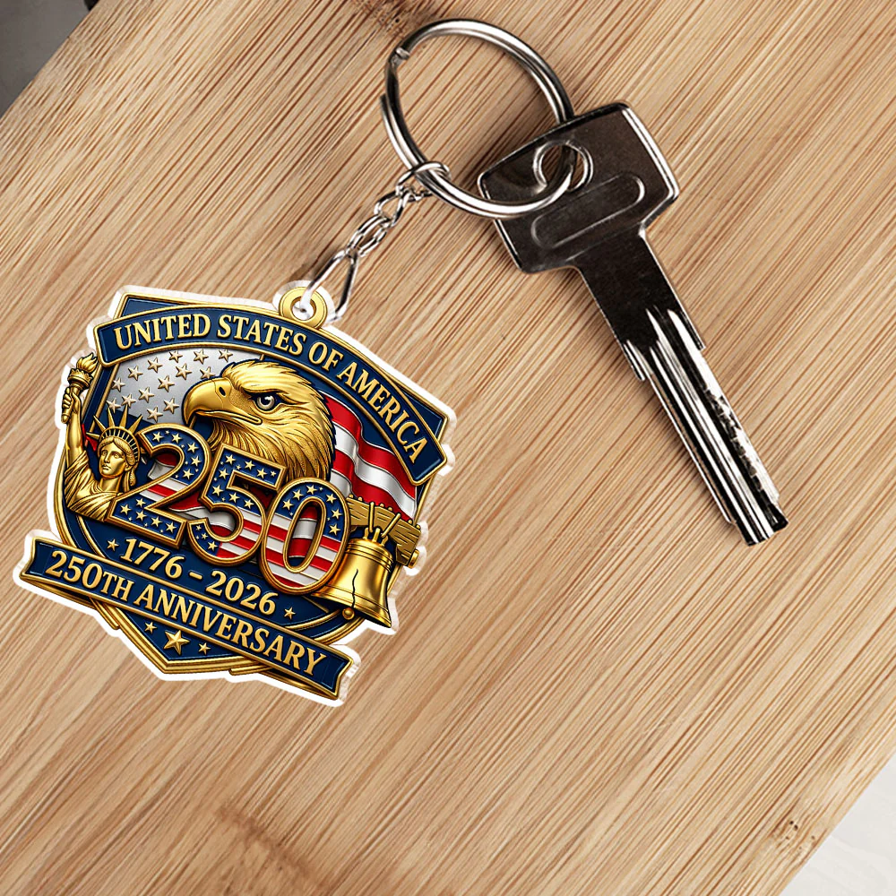 Limited 250th Anniversary Acrylic Keychain - Image 4