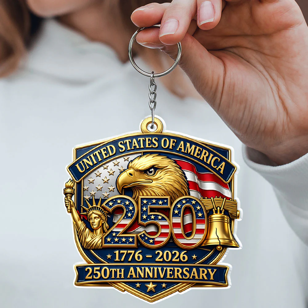 Limited 250th Anniversary Acrylic Keychain - Image 5