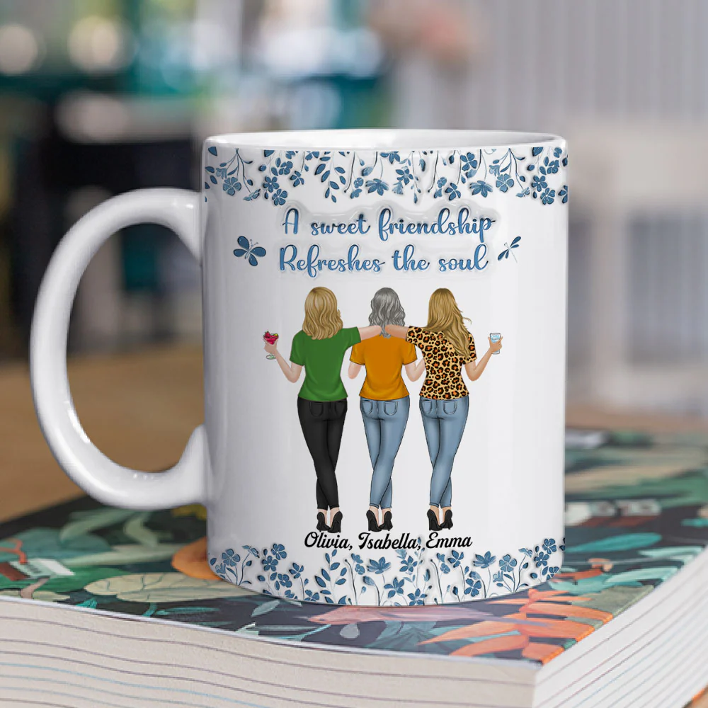 Fresh The Soul - Personalized Custom 3D Inflated Effect Mug - Image 2