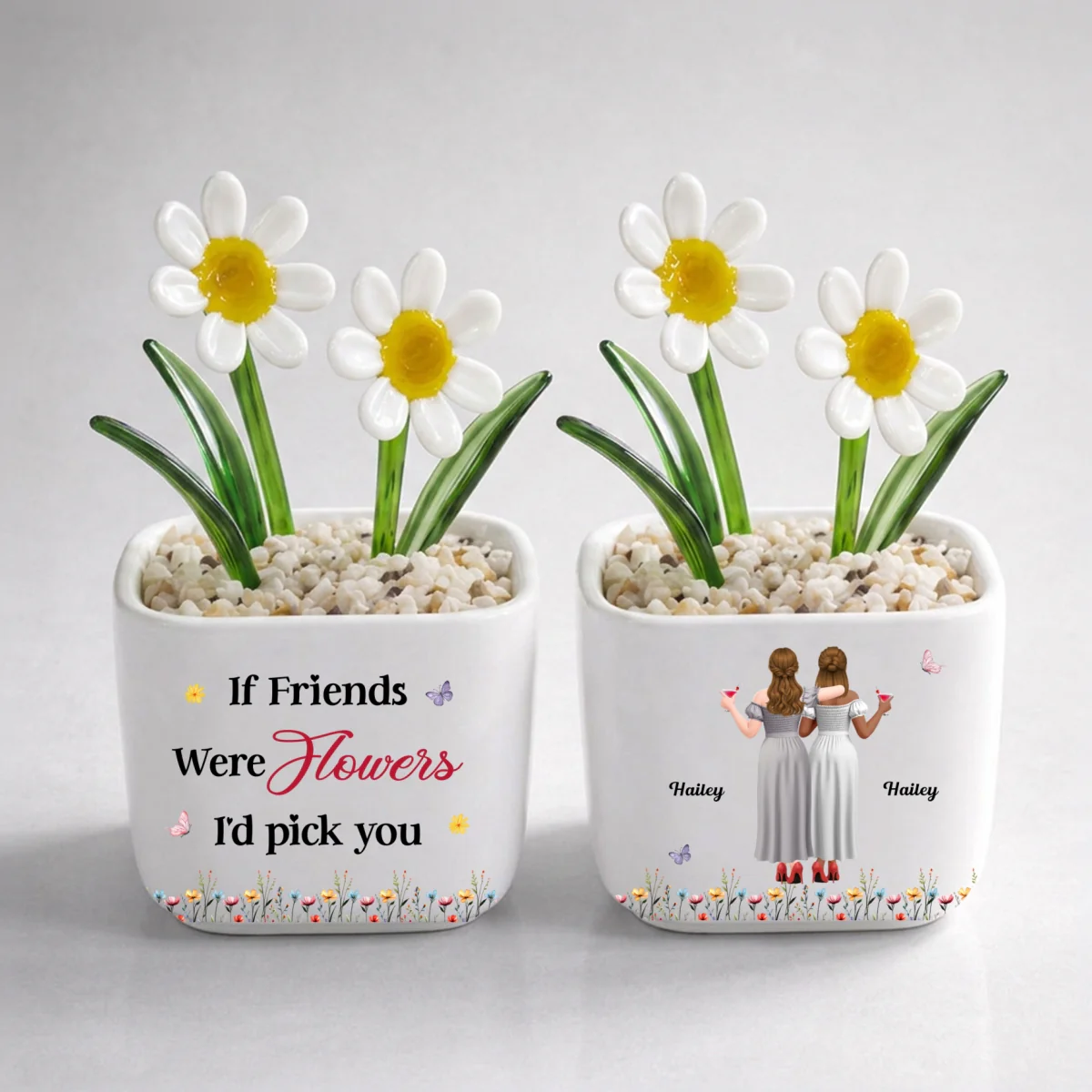 Friendship Blooms - Personalized Custom Glass Birth Month Flower - Image 12