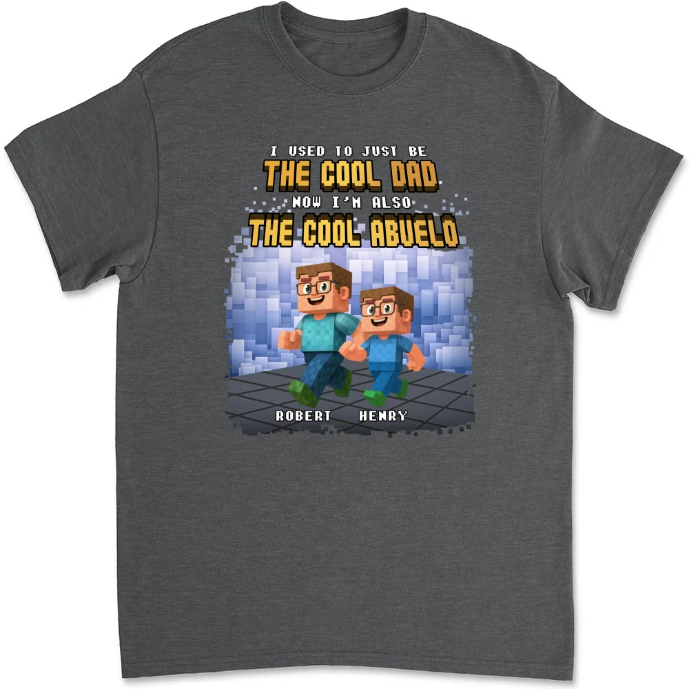 From Dad To Cool Grandpa - Personalized Custom Shirt - Image 7