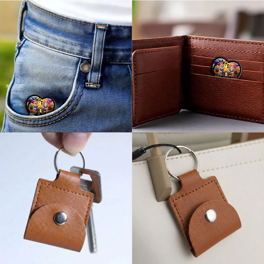 From Our First Kiss - Personalized Custom Wooden Pocket Hug - Image 3