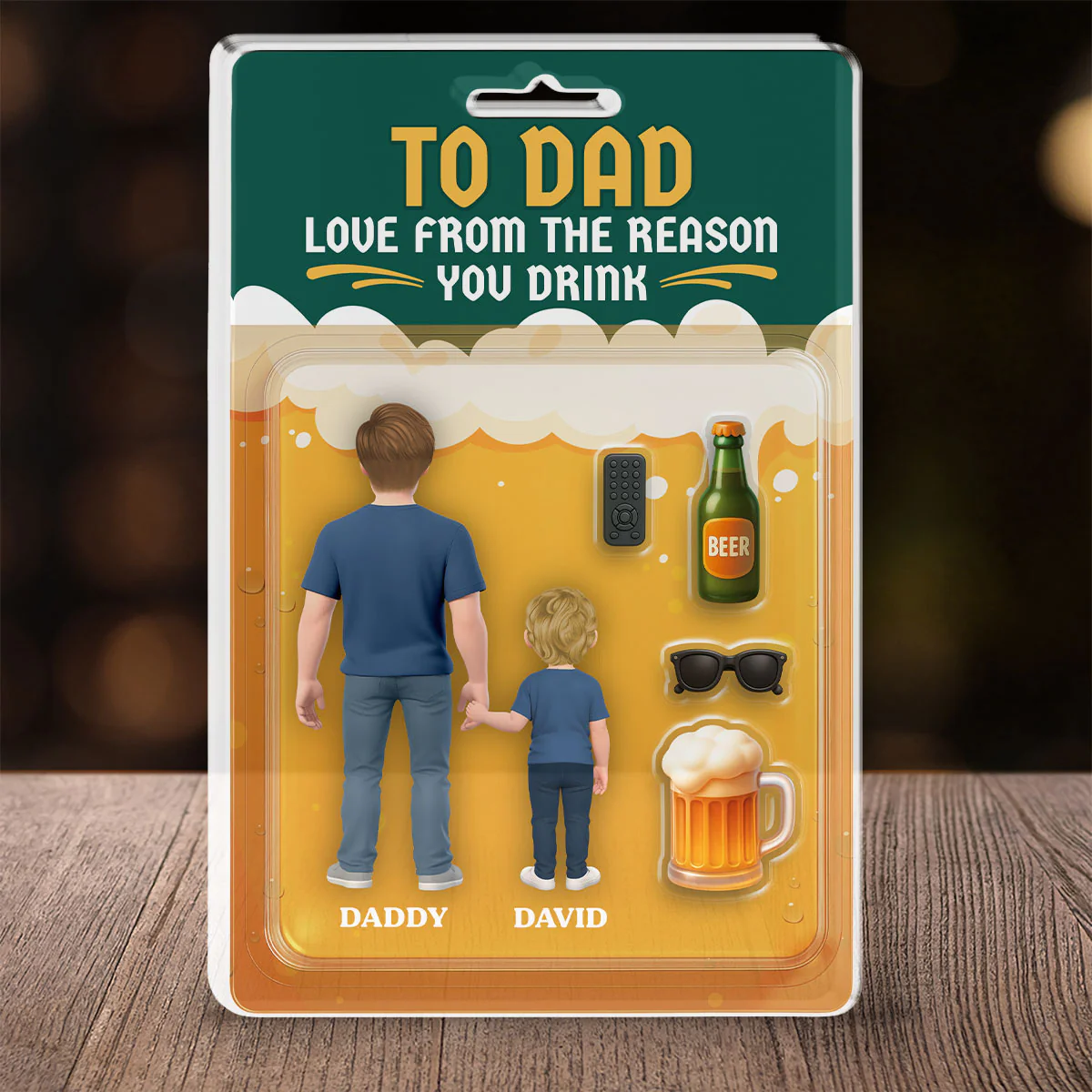 From The Reason You Drink - Personalized Custom Acrylic Plaque - Image 4