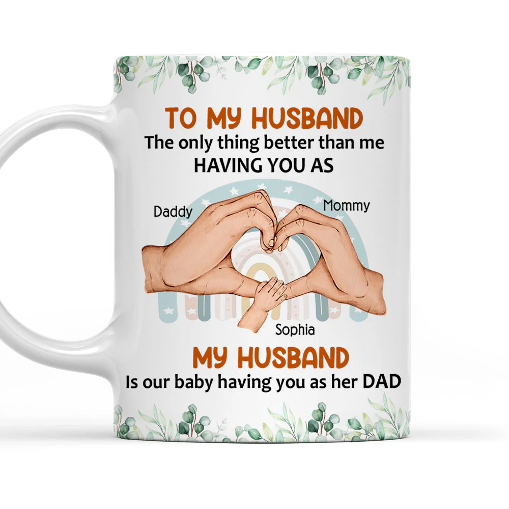 From Wife To Husband Version 2 - Personalized Custom Coffee Mug
