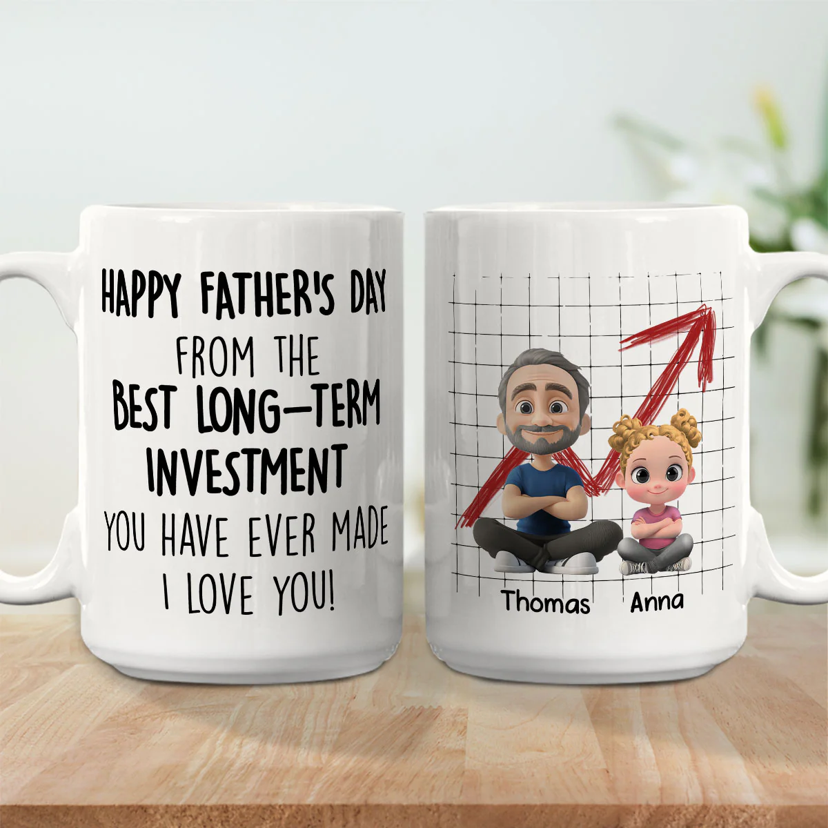 From Your Best Investment - Personalized Custom Coffee Mug - Image 4
