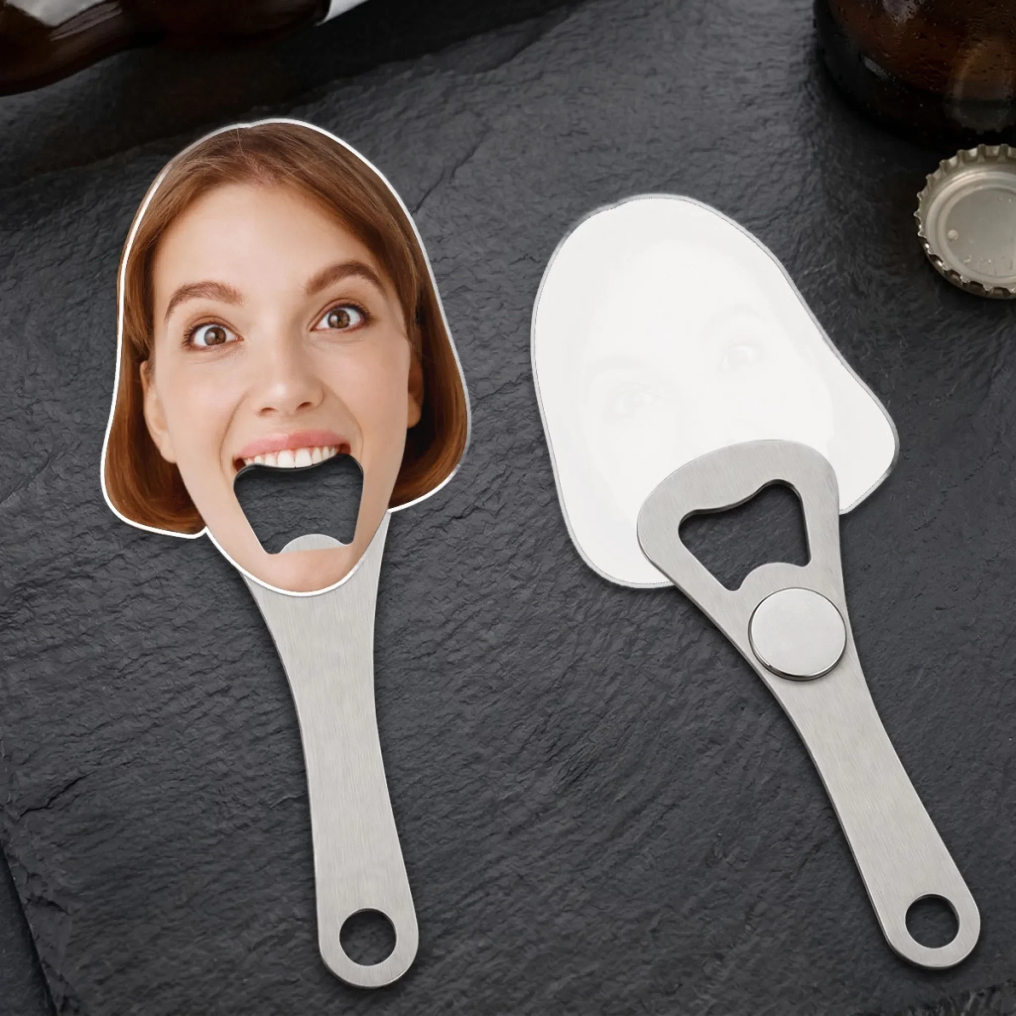 Funny Avatar - Personalized Custom Funny Bottle Opener - Image 3