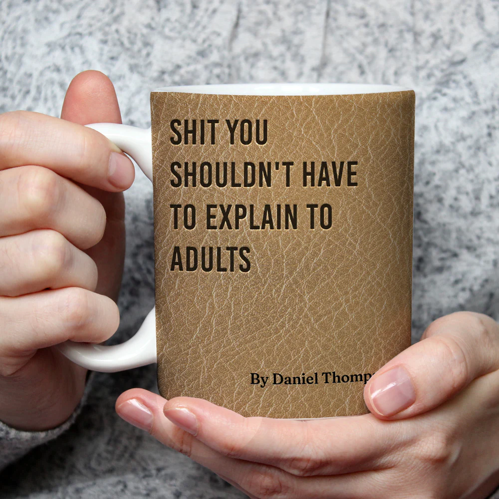 Funny Sarcastic Status - Personalized Custom Coffee Mug - Image 4