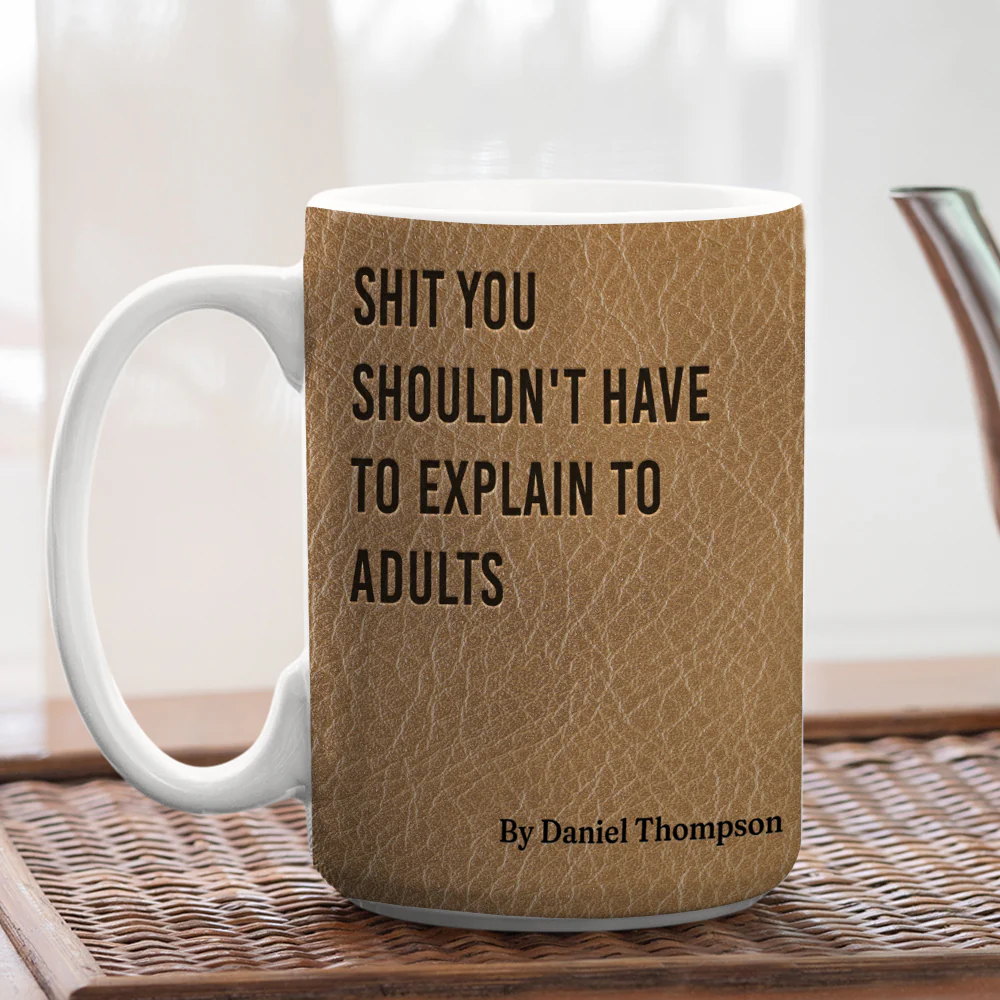 Funny Sarcastic Status - Personalized Custom Coffee Mug - Image 7