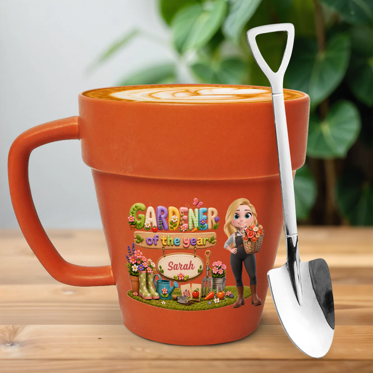 Garden Magic Maker - Personalized Custom Plant Pot Mug - Image 2