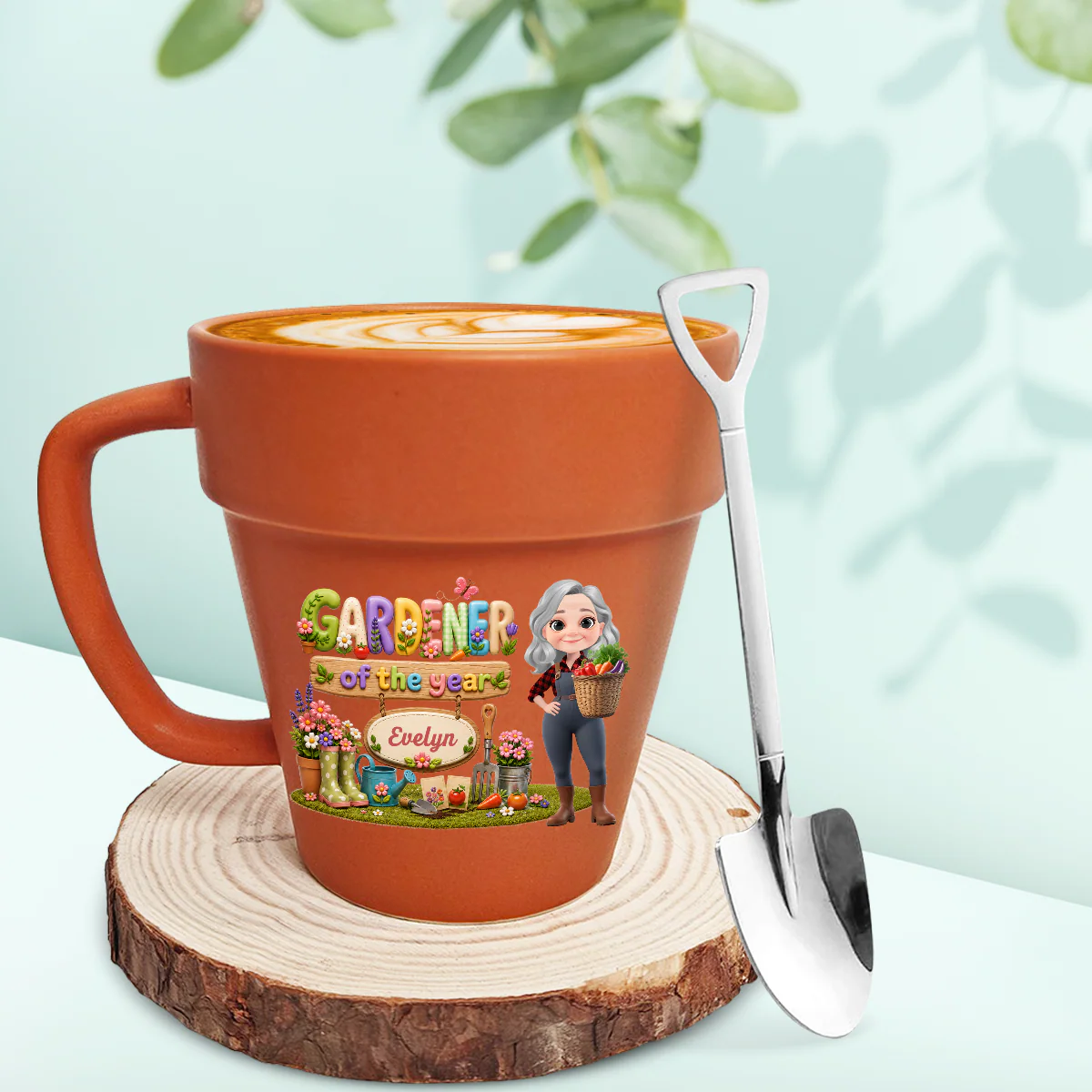 Garden Magic Maker - Personalized Custom Plant Pot Mug - Image 4
