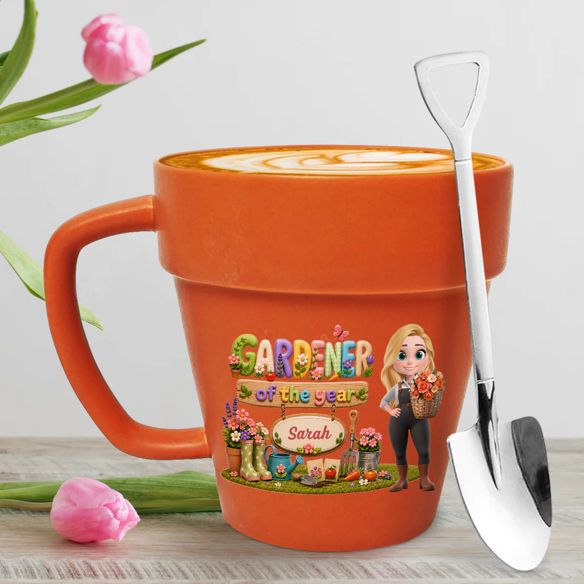Garden Magic Maker - Personalized Custom Plant Pot Mug - Image 5