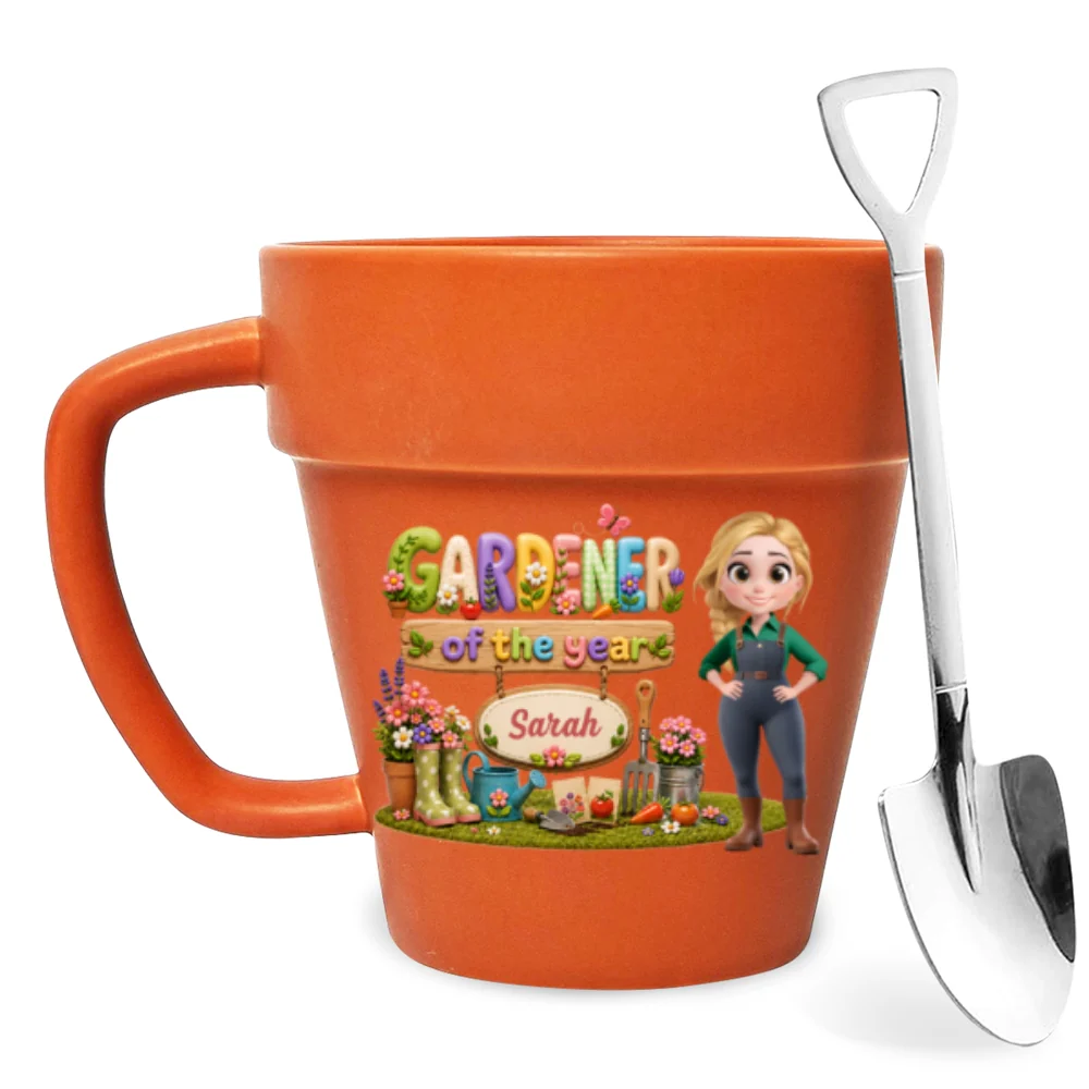 Garden Magic Maker - Personalized Custom Plant Pot Mug - Image 7
