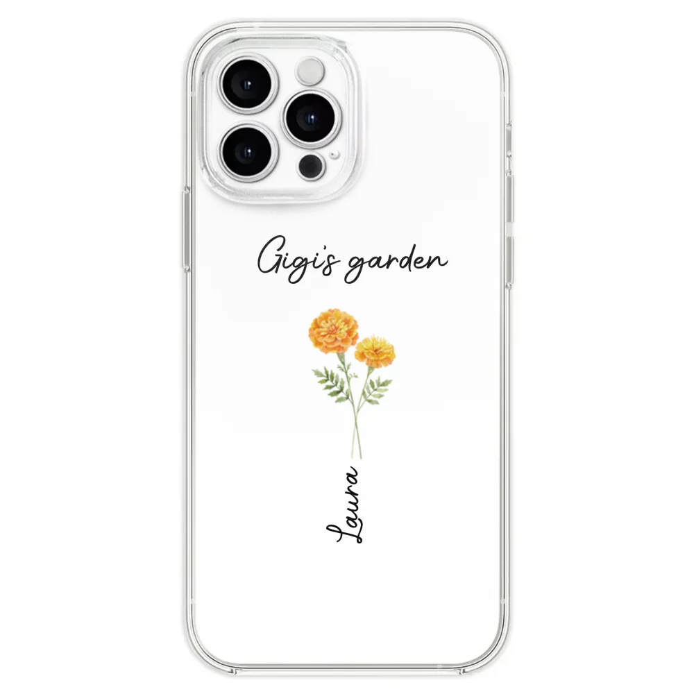 Garden Of Grandma With Birth Month Flowers - Personalized Custom Phone Case - Image 25