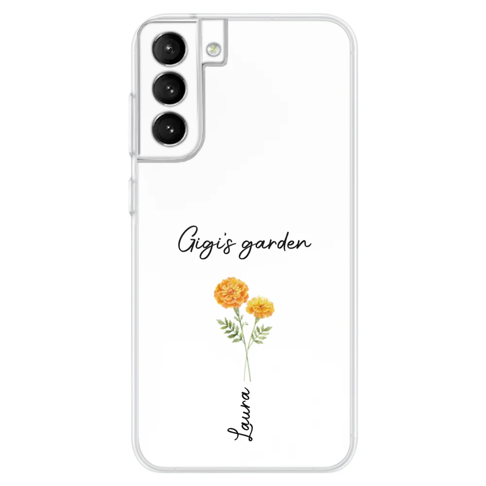 Garden Of Grandma With Birth Month Flowers - Personalized Custom Phone Case - Image 29
