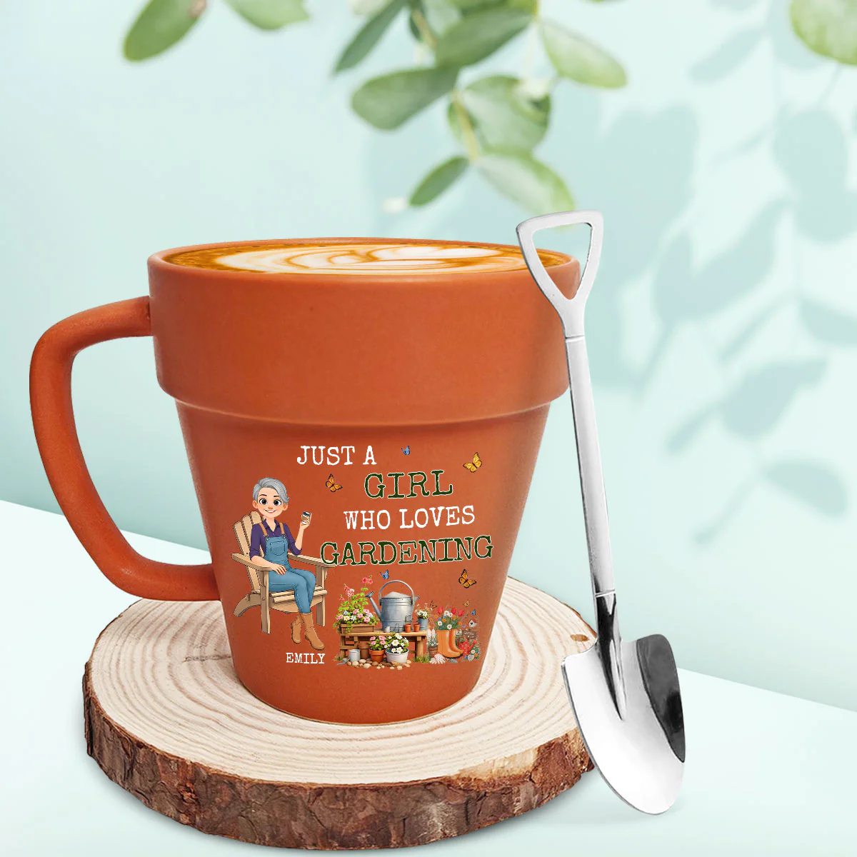 Gardening Lover - Personalized Custom Plant Pot Mug - Image 4