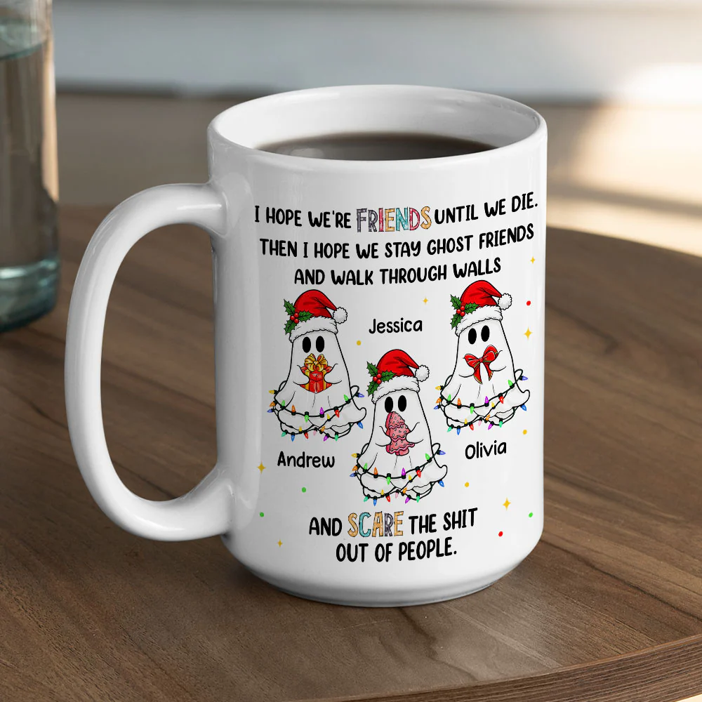 Ghost Gang Forever - Personalized Custom Coffee Mug - Image 4