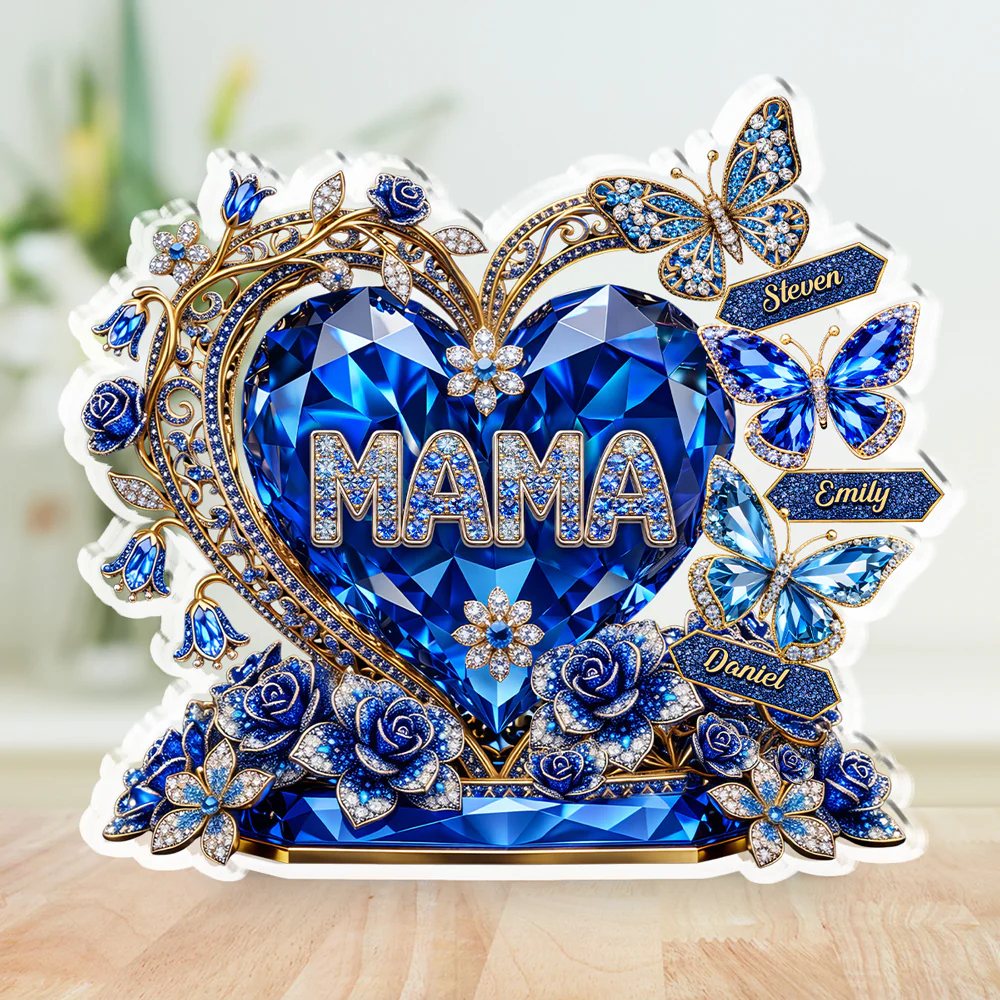 Gift For Mom Grandma - Personalized Custom Acrylic Plaque - Image 4