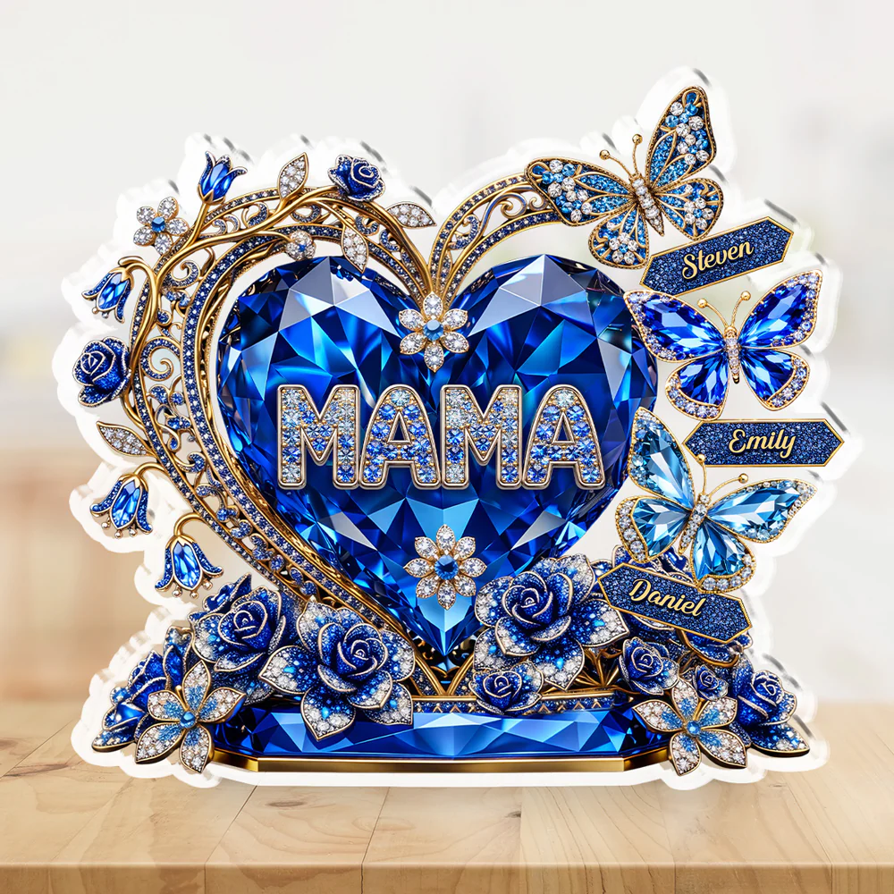 Gift For Mom Grandma - Personalized Custom Acrylic Plaque - Image 5