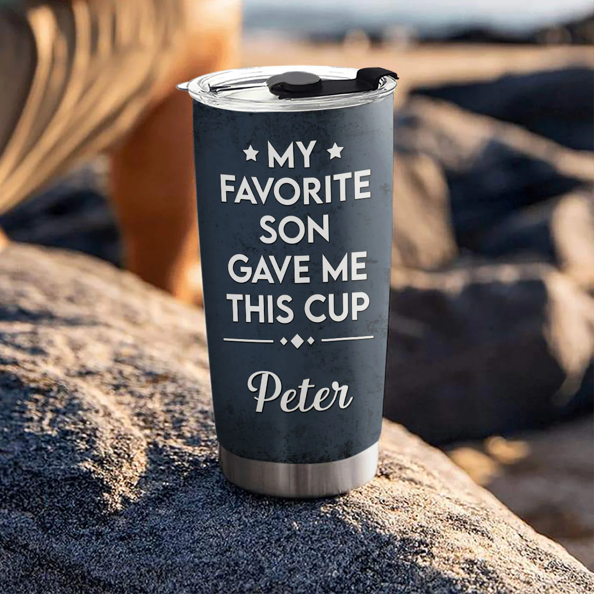 Gift From My Favorite Child - Personalized Custom Tumbler - Image 3