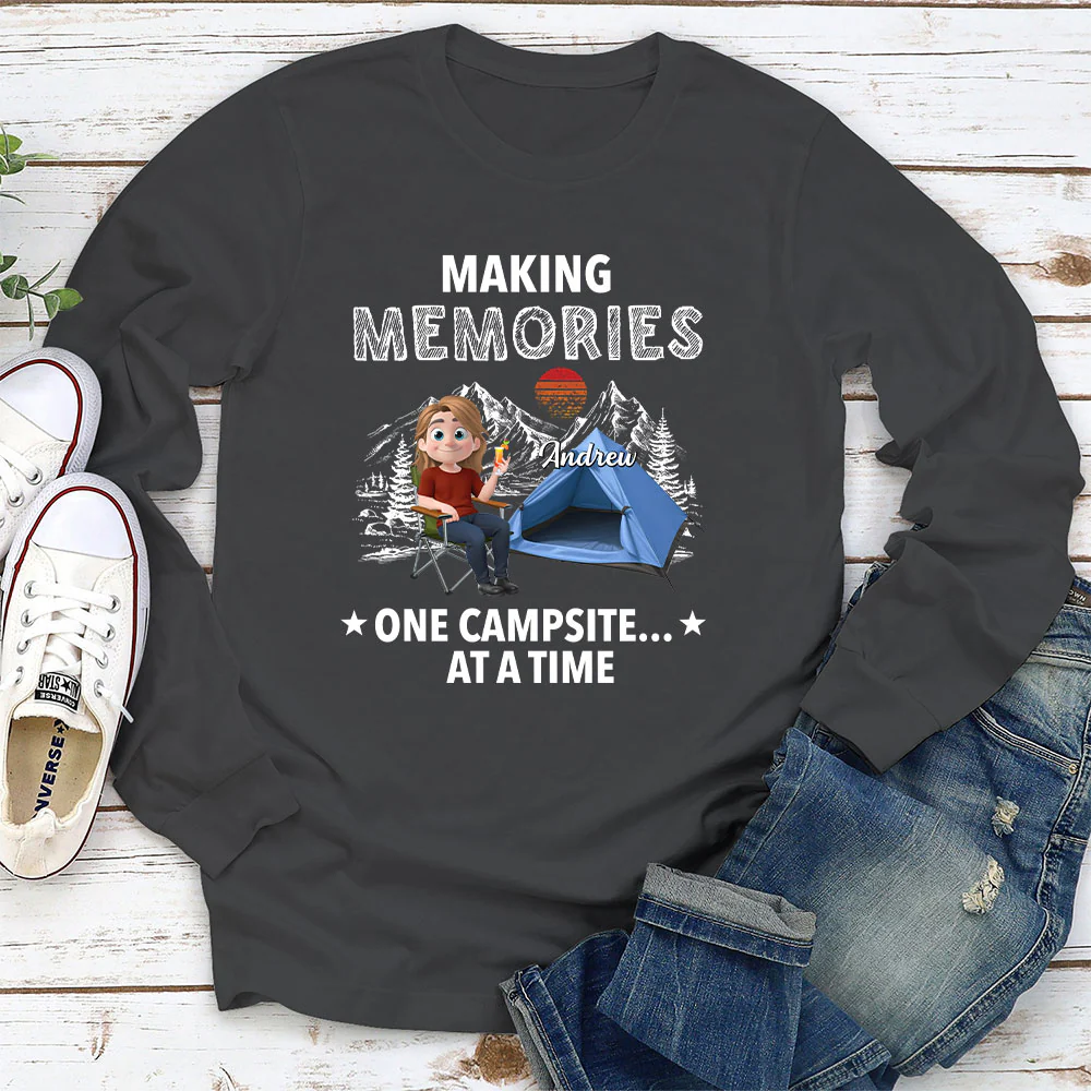 Go Camping And Not Comeback - Personalized Custom Shirt - Image 4