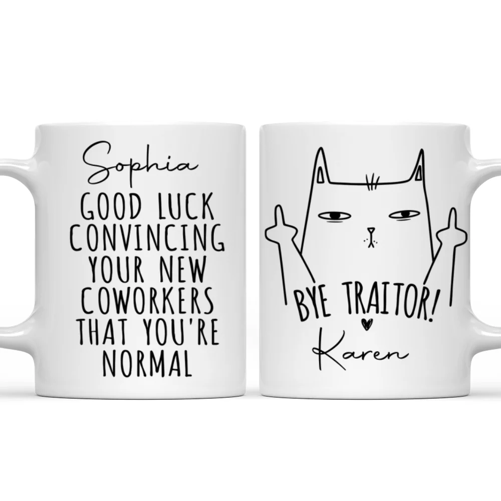 Good Luck - Personalized Custom Coffee Mug - Image 7