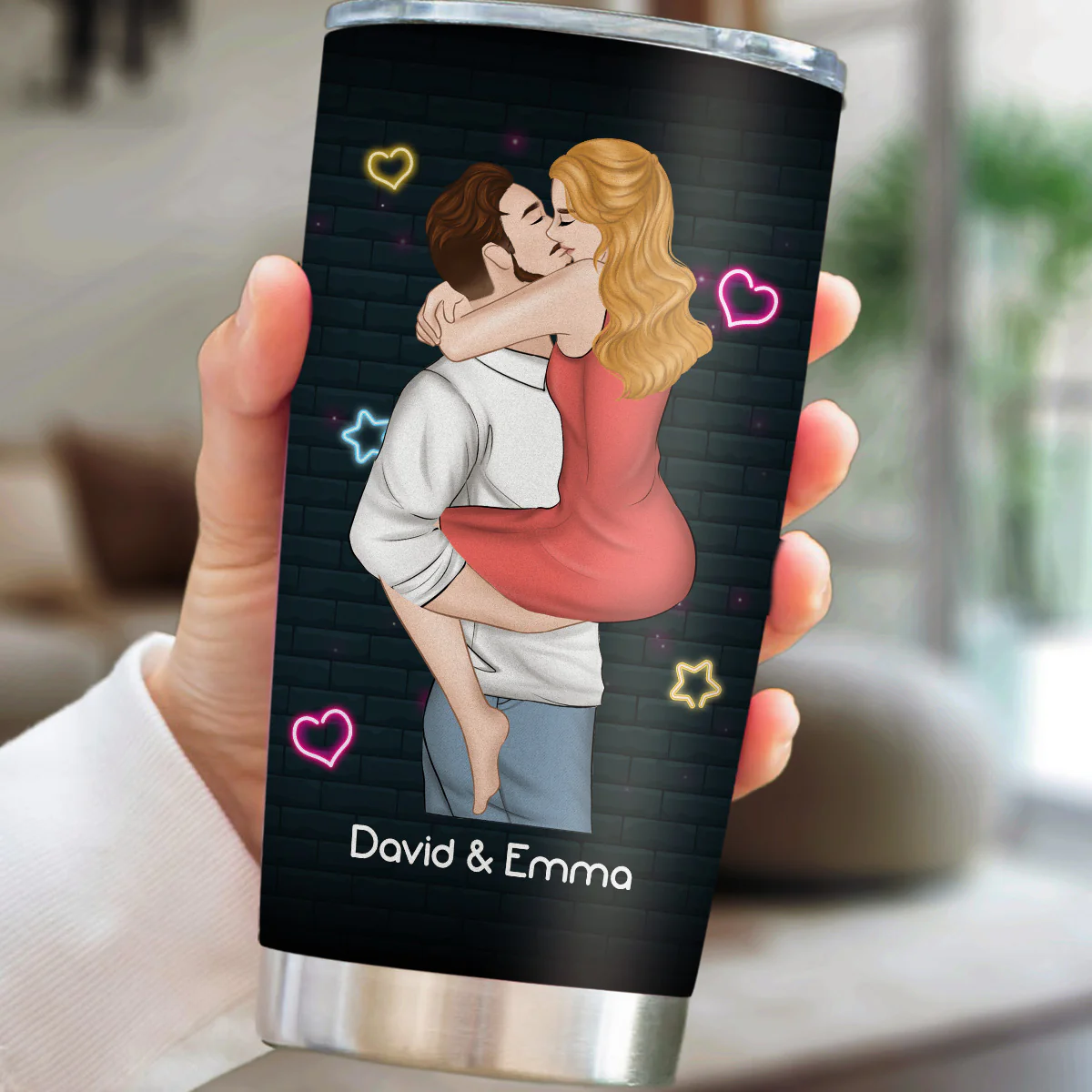 Good Morning Baby Girl - Personalized Custom Tumbler - Image 5