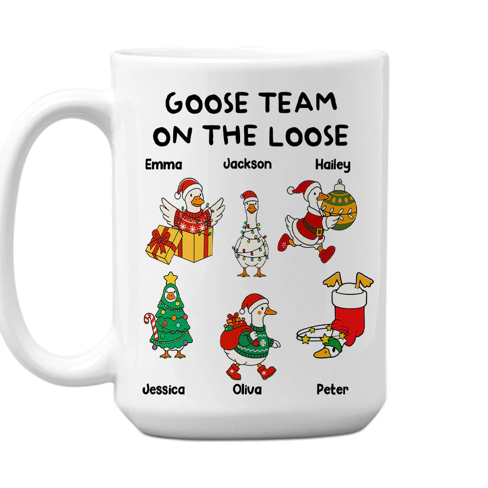 Goose Team - Personalized Custom Coffee Mug - Image 2