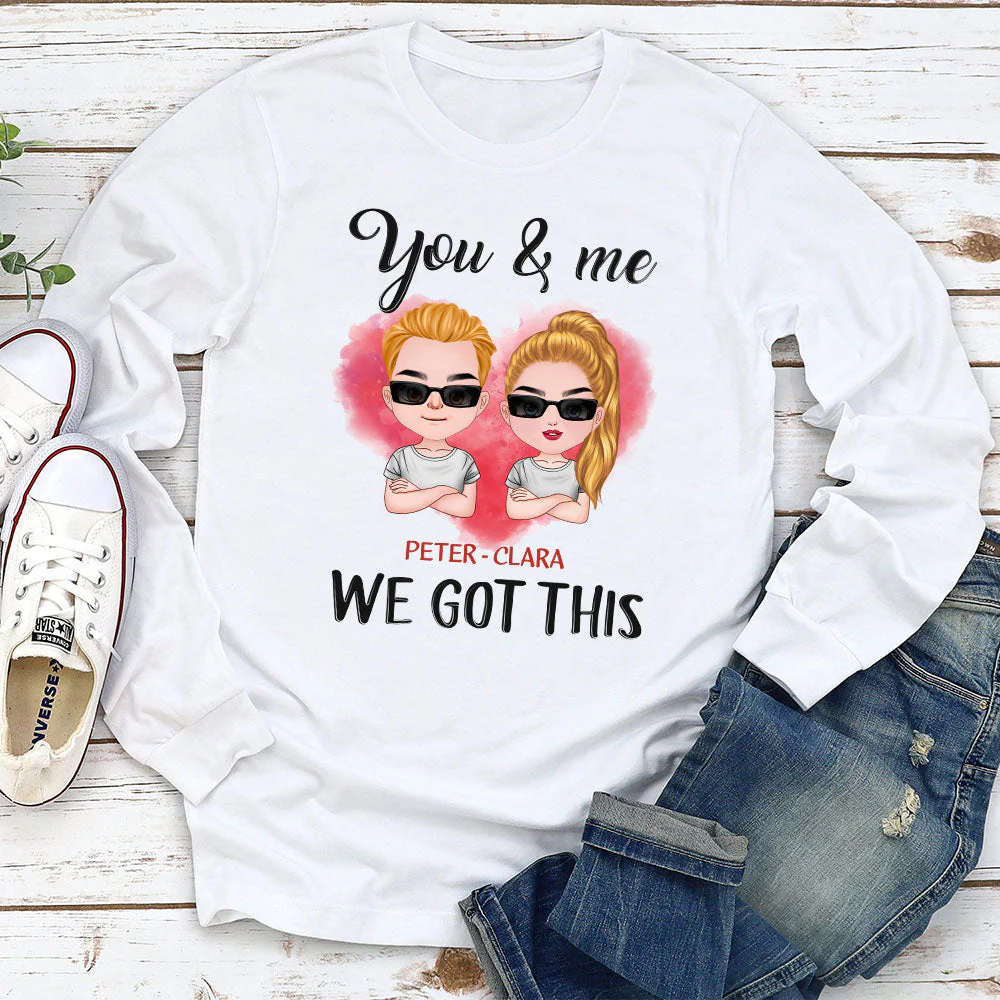Got This - Personalized Custom Long Sleeve T-shirt - Image 2