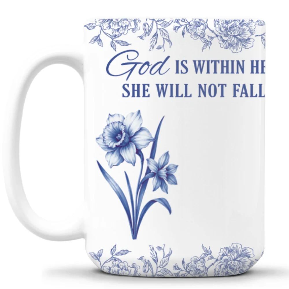 Grace Carries Her Through Storms - Personalized Custom Coffee Mug - Image 8