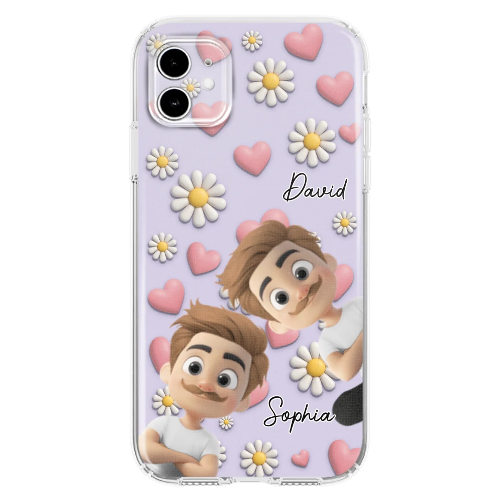 Grandkids Over Everything - Personalized Custom 3D Effect Phone Case - Image 11