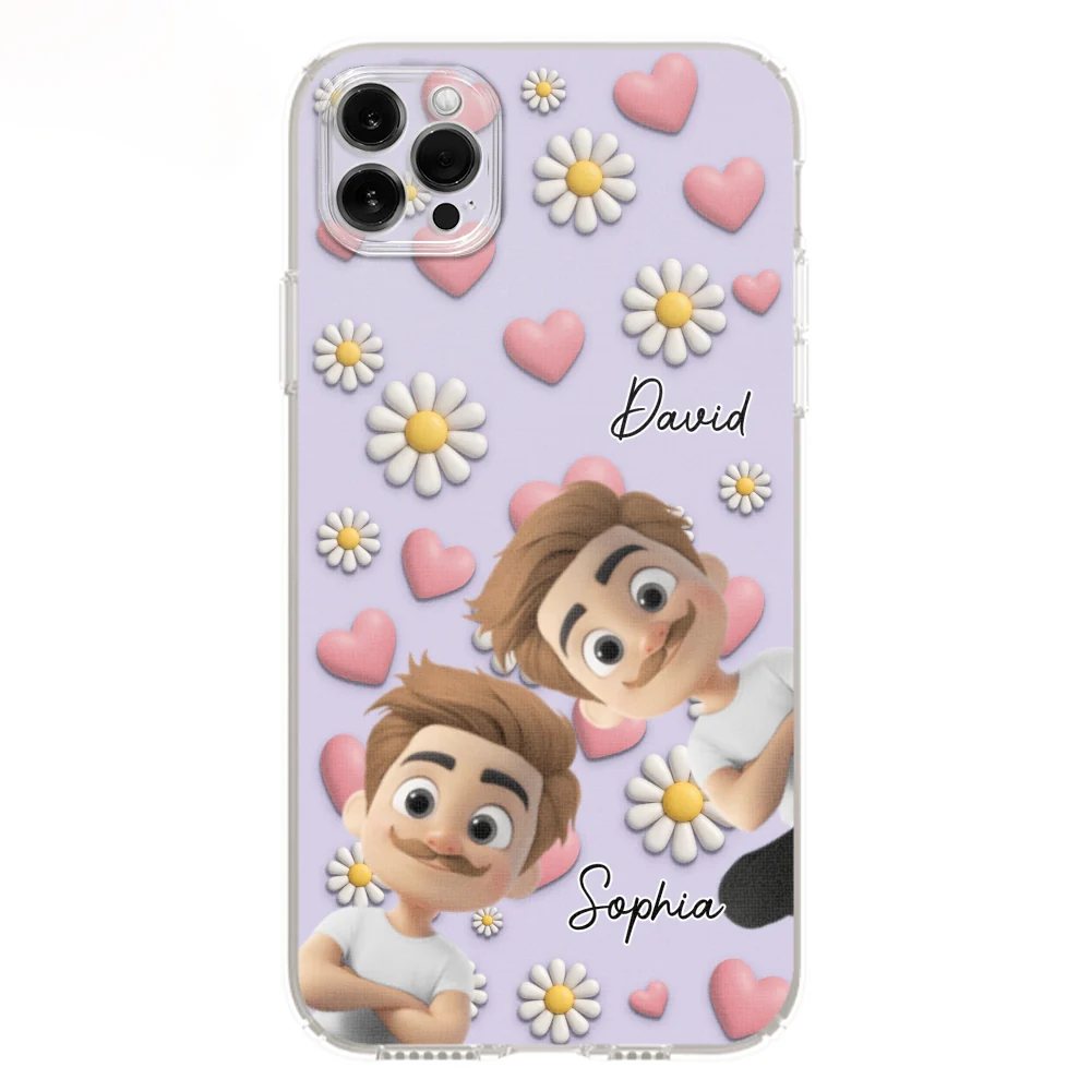 Grandkids Over Everything - Personalized Custom 3D Effect Phone Case - Image 12