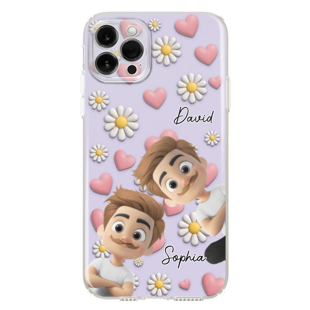 Grandkids Over Everything - Personalized Custom 3D Effect Phone Case - Image 13